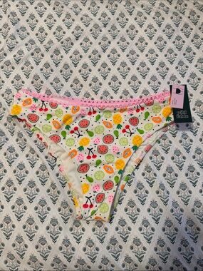 Wild Fable Fruit Print Bikini Bottoms